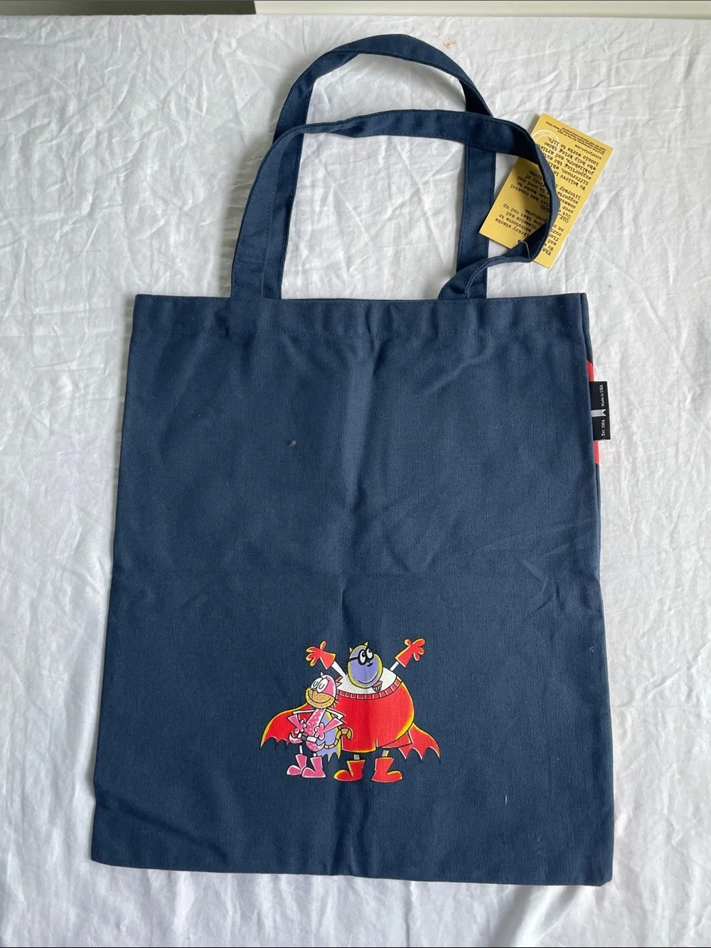 BIG JIM BELIEVES Tote Bag Dav Pilkey Dogman Book Barnes & Noble Out Of Print